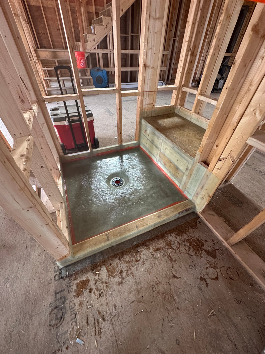 FyberLok™ Standard Shower Waterproofing Kit (Covers up to 35 Sq. Ft)
