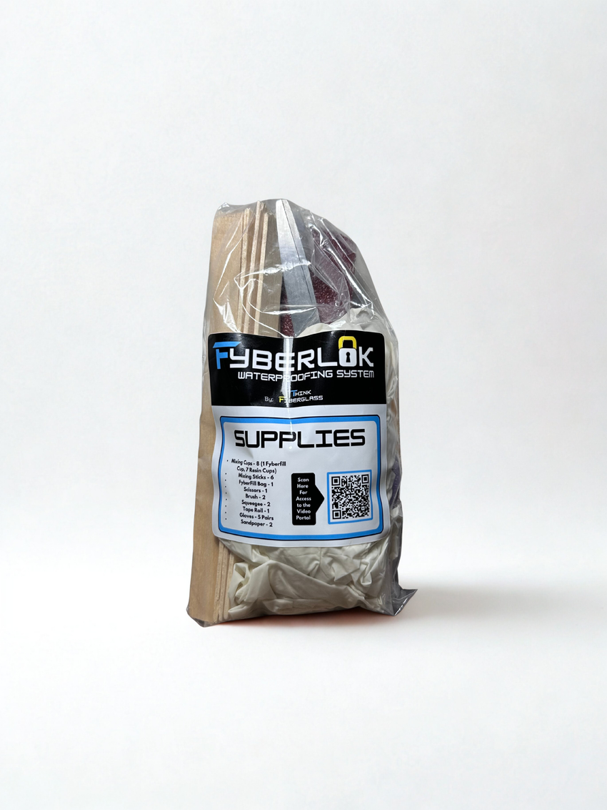 FyberLok™ Plus Shower Waterproofing Kit (Covers up to 55 Sq. Ft.)